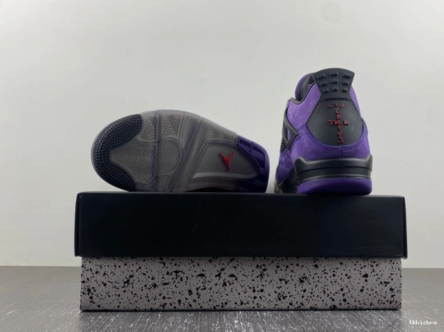 Reps TBkick Scott 4 Suede Purple x Air Jordan Travis 0712